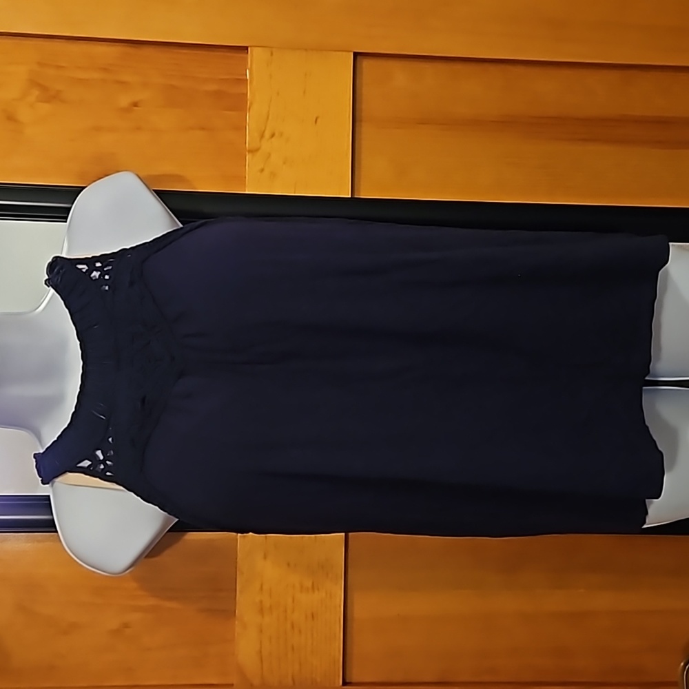 Maurices Croched neck tank